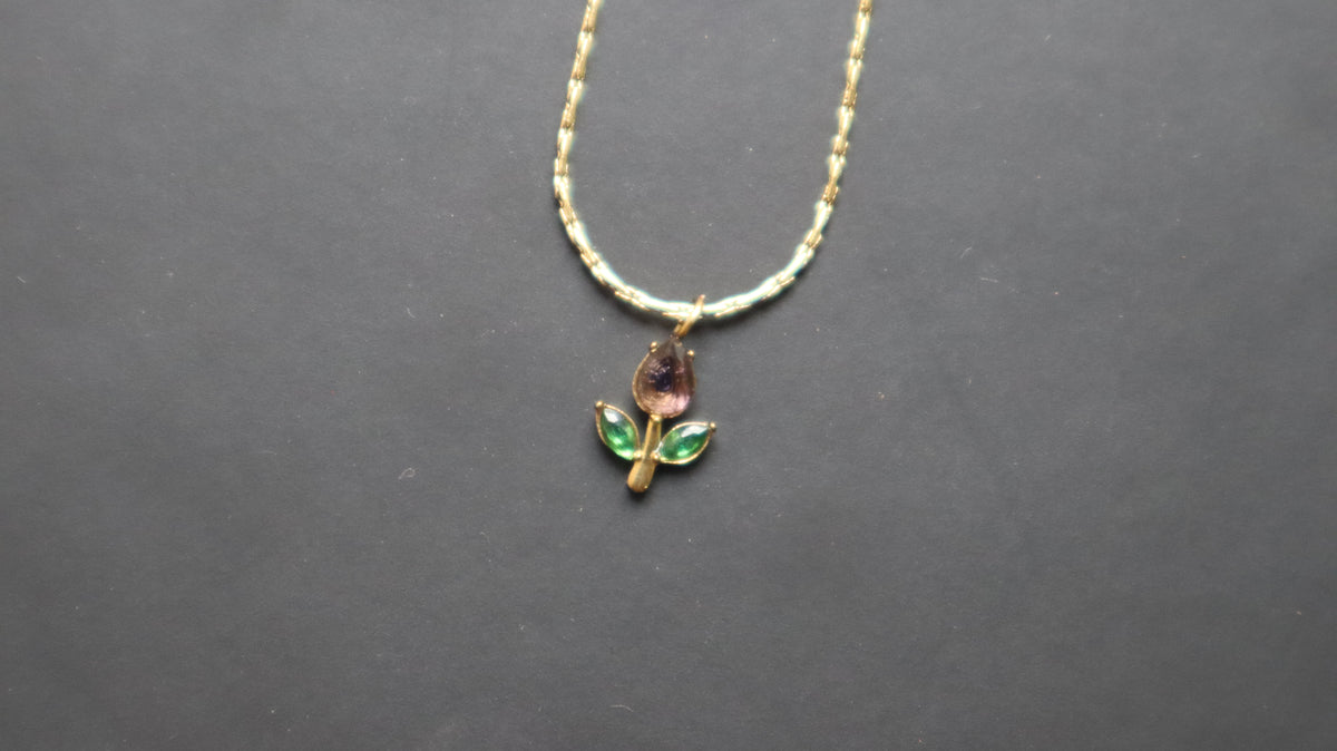 Grape Tulip Pendant